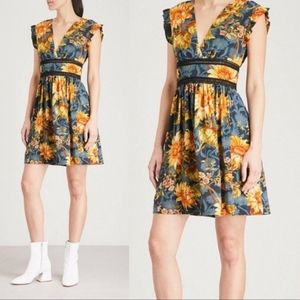 @*ISO*@ Sandro Sunflower Dress